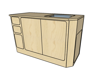 Meuble cuisine C1