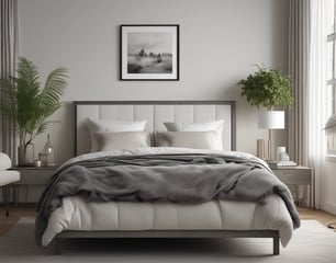 King Size Bed With Mattress affiliate link.