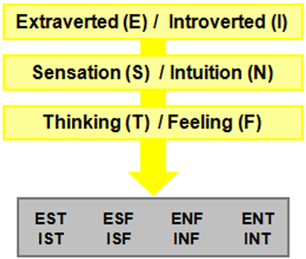 Carl Jung's 8 Temperament Types