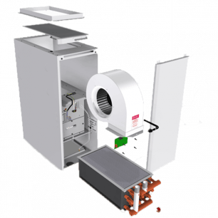 Electric warm air parts