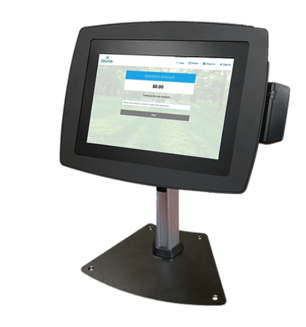 donation kiosk for churches