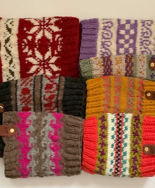 fair isle cowls