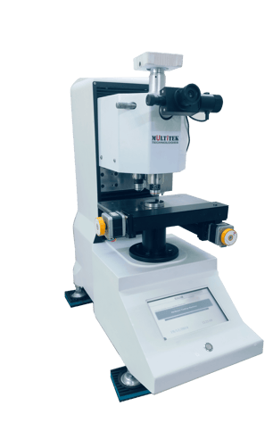 "Micro Vickers hardness testing machine designed for precise material hardness measurement."