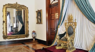 Interior do Museu Imperial de Dom Pedro II