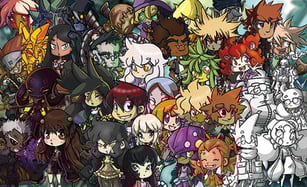 Shadows of The Ecliptic features Anime and Manga style art - Art by Shengekka