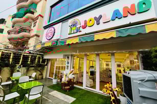 Front view of soft paly zone.