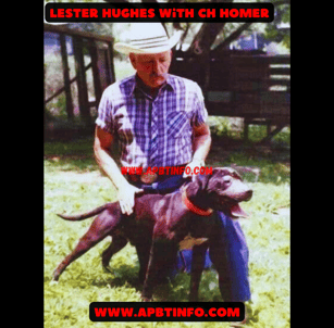 Lester Hughes and Mountain man's CH Homer Rom