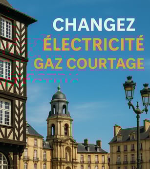 infographie changer électricité à Rennes meilleur prix