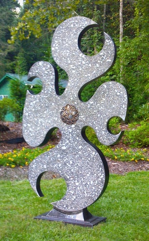 Cornus Florida, Public Art Sculpture by Jeff Hackney