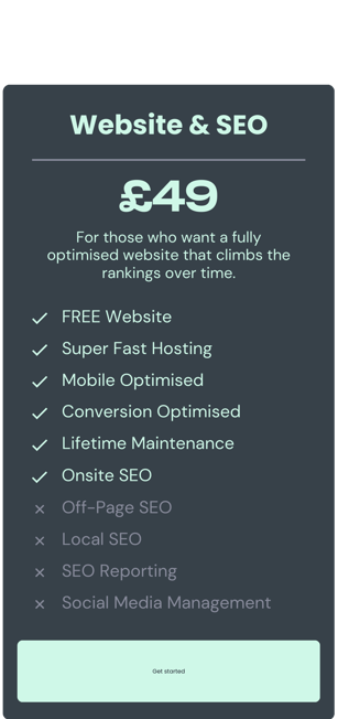 website & seo package