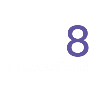 GR8 Productions logo