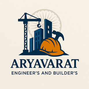 ARYAVARAT ENGINEER'S & bUILDER'S logo