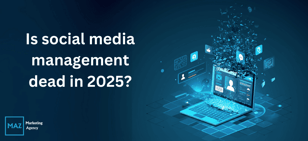 is social media management dead