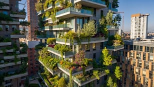 Edificio con certificación LEED sustentable