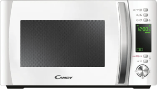 Candy X-Range CMXG20DW, Microondas con Grill, 20L, 1050W, 5 Niveles Potencia, Digital