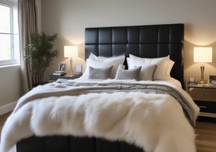 Best Value King SIze Leather Bed paid link
