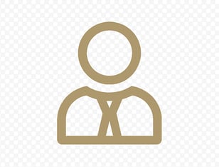 a person with a tie tie around their neck