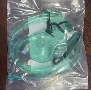 Oxygen Mask with Tubing Kit Starvent Health Care