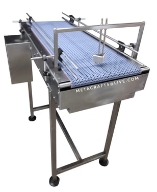 collection conveyor and slat chain conveyor