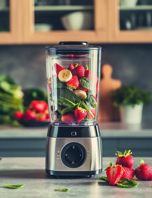 Smoothie Maker und Blender für Desserts und cremige Sommergetränke
