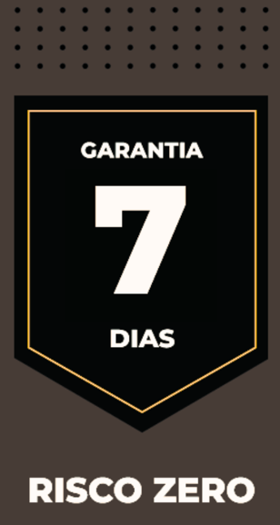 Selo de Garantia RISCO ZERO de 7 Dias do Sussurro da Tempestade - Cesar Felicio