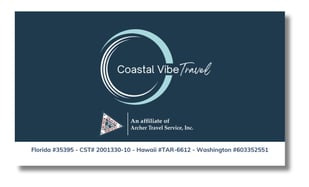 Stacy Russell Back Business Card - Coastal Vibe Travel