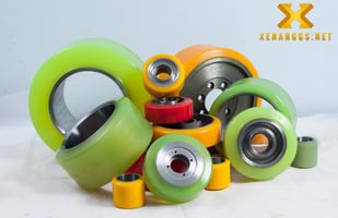 Đa dạng các loại bánh PU dành cho xe nâng