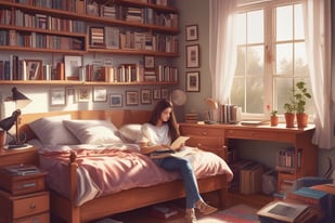 Bright living room with modern inventory