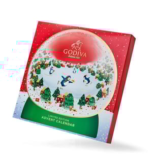 Advent calendar with Godiva chocolates