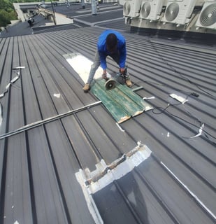 Roof repair Lonehill Shopping Center