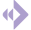 An arrow, pointing from Brand design to Web design icons