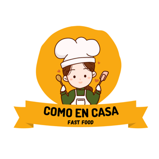 Como En Casa logo