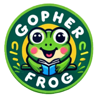Gopherfrog logo