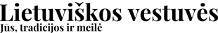 Lietuviškos vestuvės logo