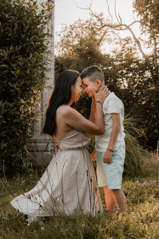 seance photo maman et son fils