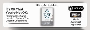a book cover with the words, it's ok, and the caption