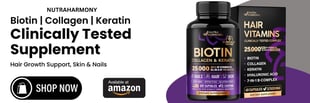 a bottle of biotintint hair care products