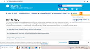 Fulbright Foreign Student Program is a fully funded scholarship for international students