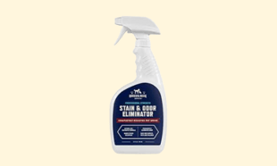 a bottle of cleanersering product with a white background