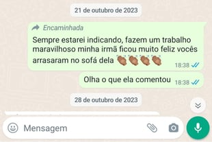 Avaliações positivas feitas por nossos clientes