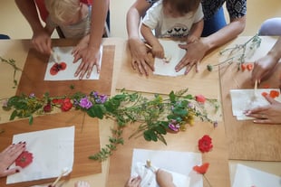 ateliers de création nature, de biodiversité et de recyclage