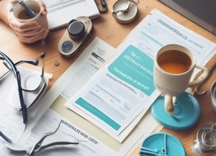 Two individuals are performing lunges in a well-lit studio, each holding dumbbells in their hands. They are both wearing athletic clothing, and cartons of boxed water are placed on the floor nearby. Large windows allow natural light to illuminate the wooden floor.