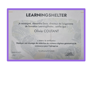 diplome de certification en copywriting