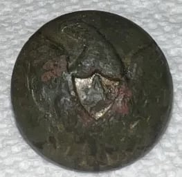 union Artillery civil war button