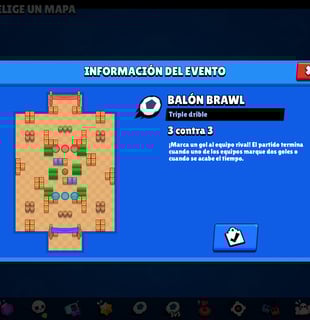 TRIPLE DRIBLE MAPA BRAWL STARS