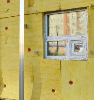 Insulation during an Odenton house construction