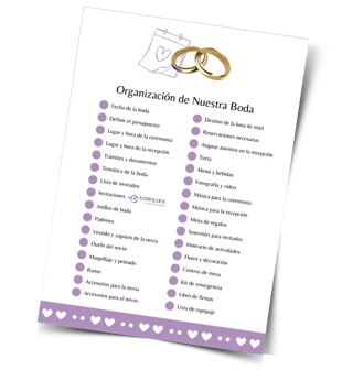 Regalo Celebraclick organizador de boda