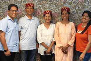 With Dean Mysore Ayurveda College
