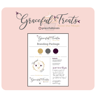 graceful treats branding package file icon