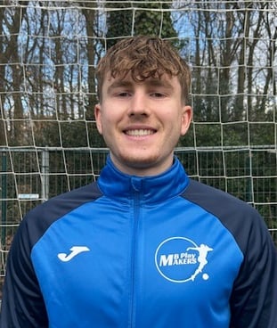 Voetbaltrainer Mauro Balemans die Privé training voetbal geeft